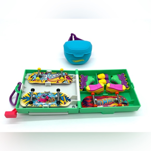 EUC Mattel Hot Wheels Skate 90’s Rewind & Grind Pack / Retro Multipack - Picture 3 of 12